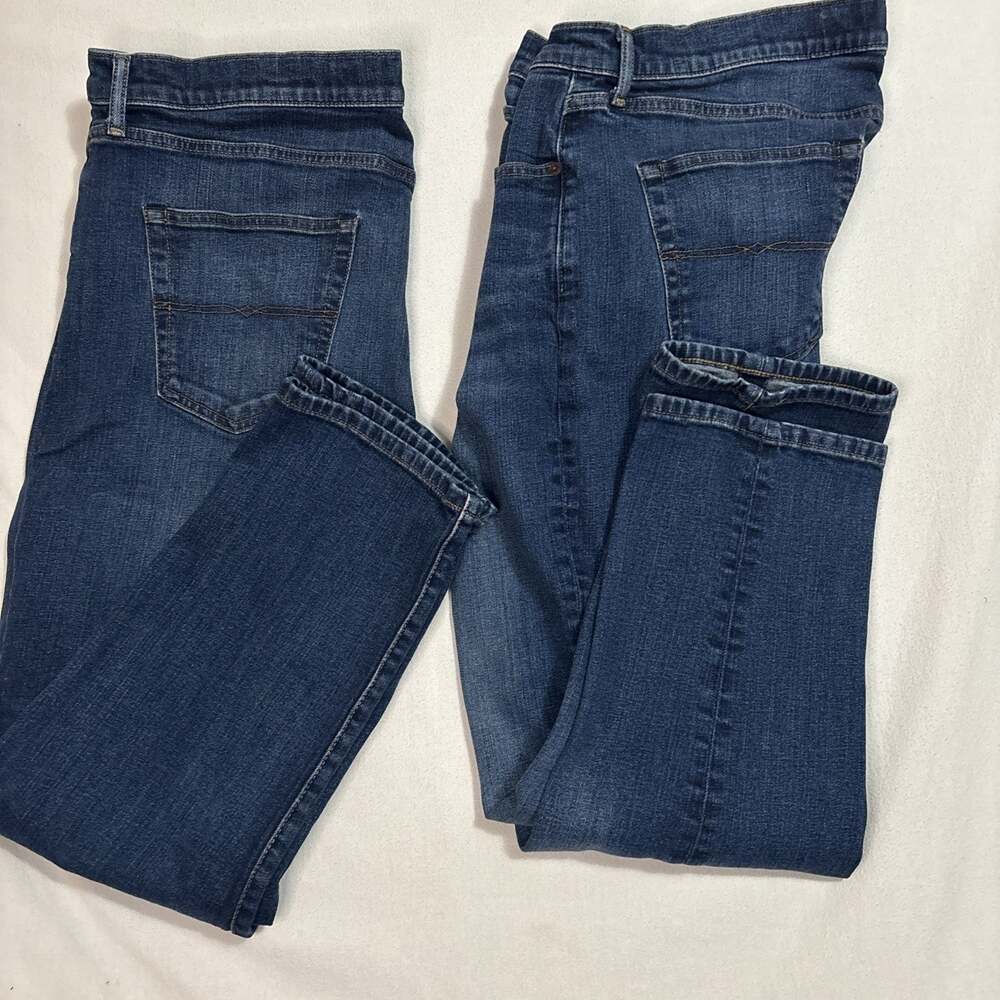 Lucky Brand Jeans Mens Lot of 2 410 Athletic Slim Size 40x30 Blue